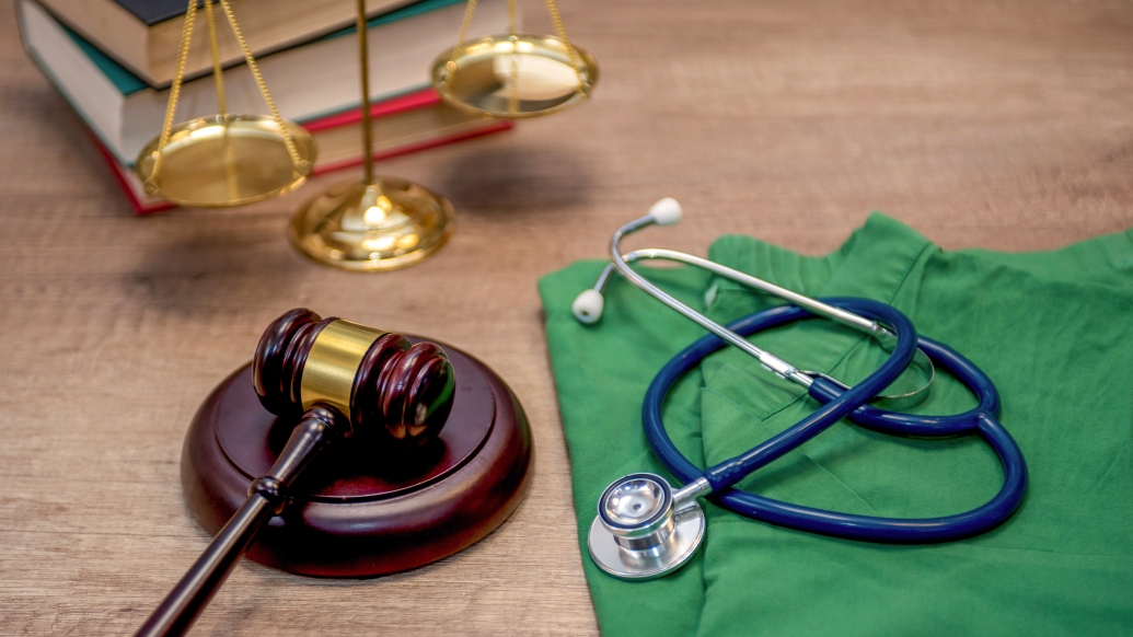 gavel stethoscope