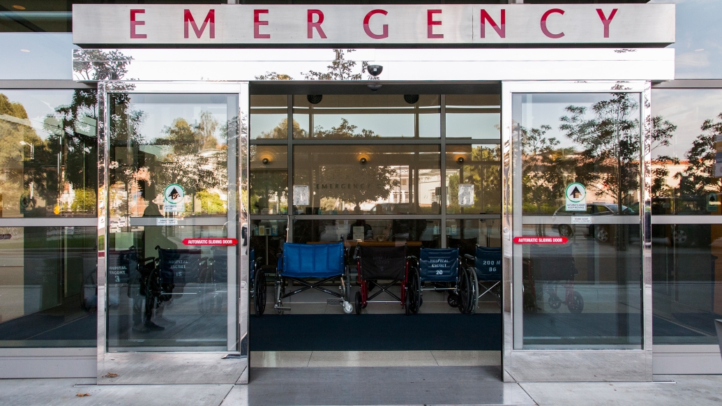 emergency room doors