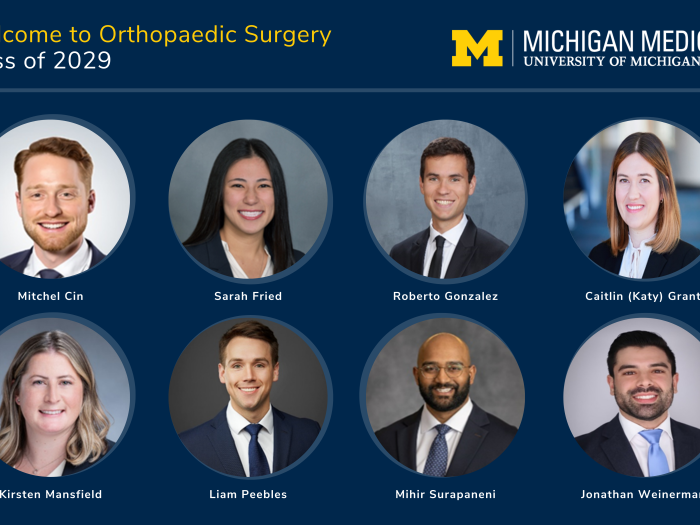 Orthopaedic Surgery Residency | University Of Michigan Medical School