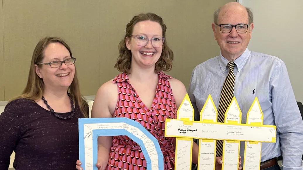 Congratulations to Dr. Madison Fitzgerald for defending her thesis ...