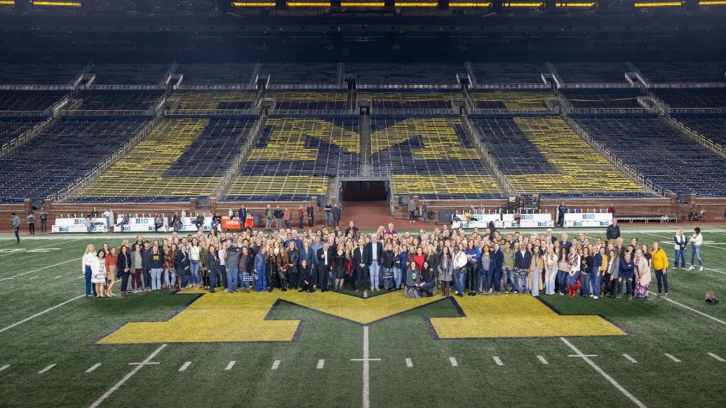 Michigan Anesthesiology 75th Anniversary at Michigan Stadium