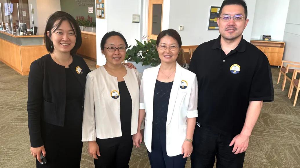 Cardiology Visitors from PKUHSC