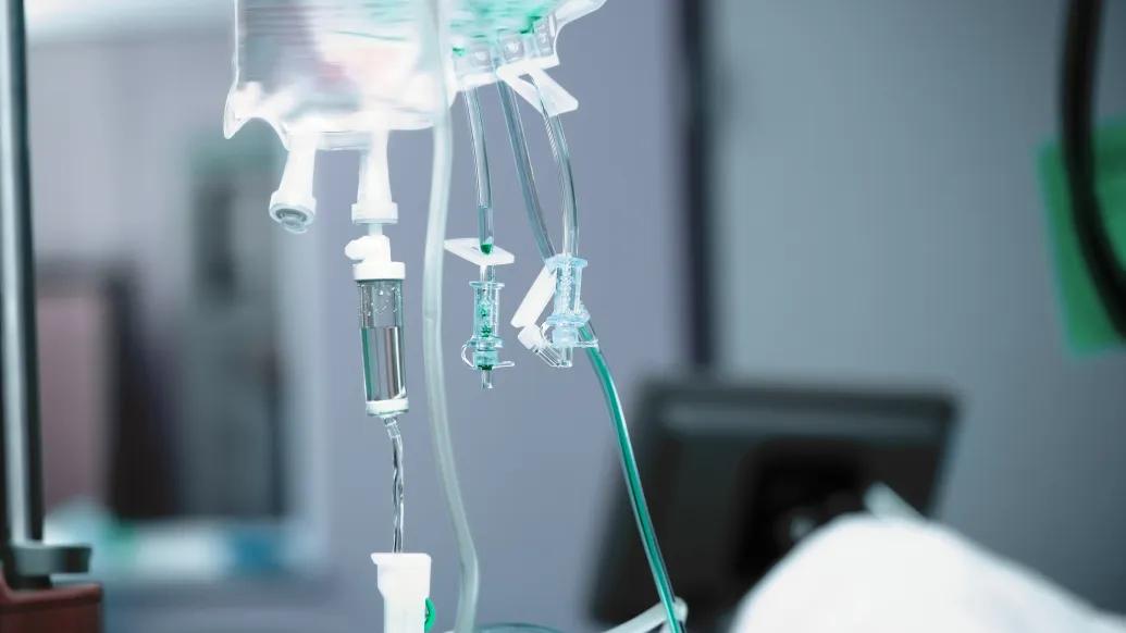 medication drip in the icu