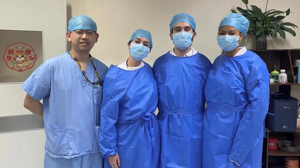Noah Carey at PKU Medical College