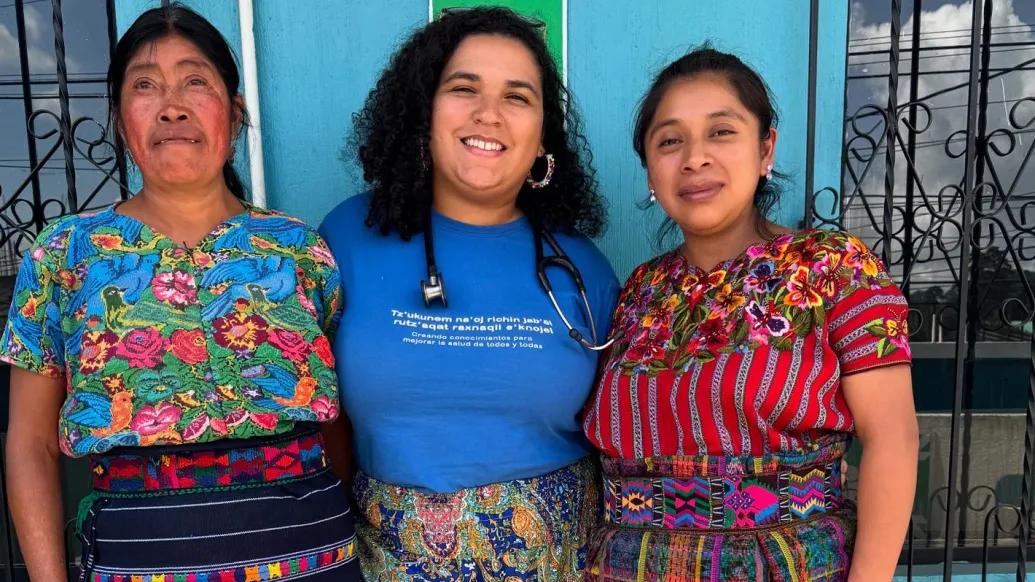 Student Nia Lucas in Guatemala