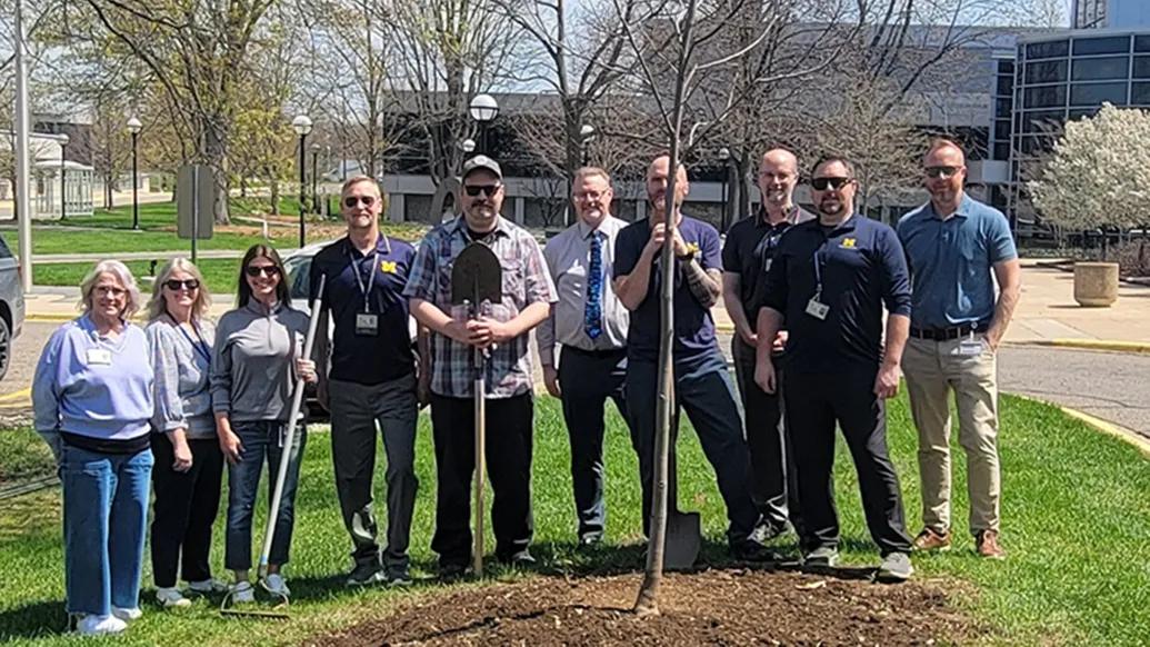 Tree Planting Week Branching out: NCRC tree-planting ceremony celebrates Earth Day/Week ...