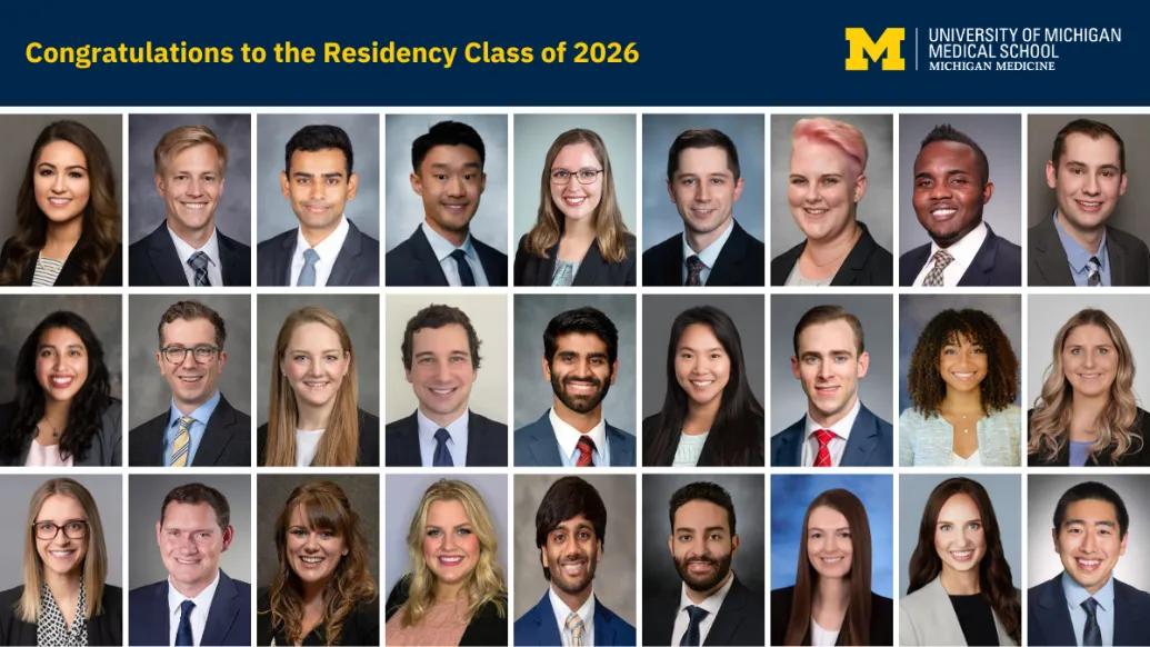 A 3X9 grid of formal individual portraits