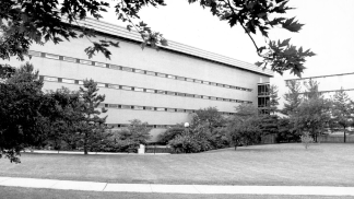 Medical sciences building II in 1969