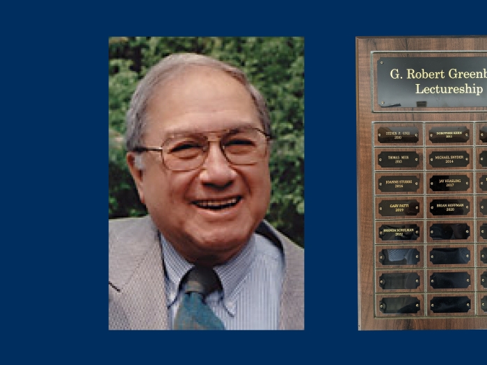 profile photo of G Robert Greenberg lectureship 