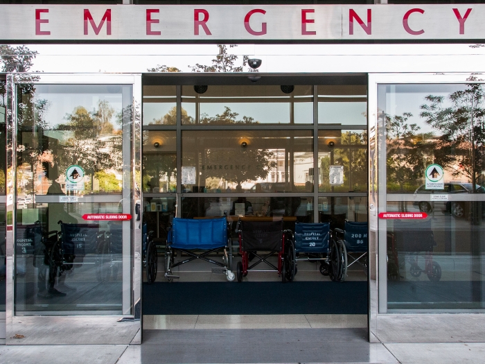 emergency room doors