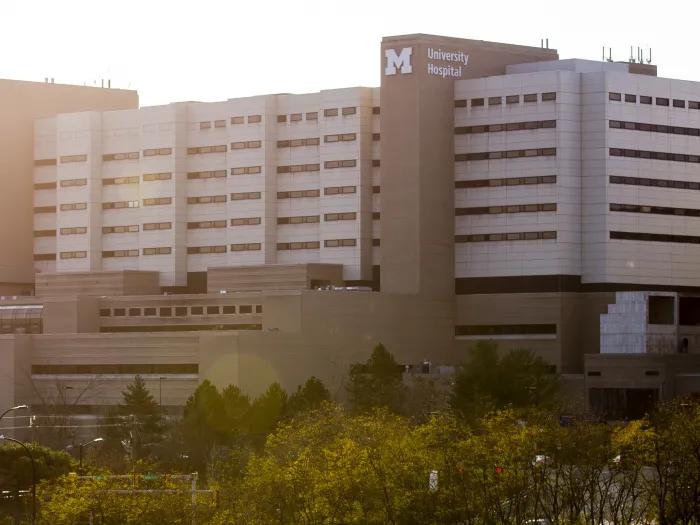 University hospital building 