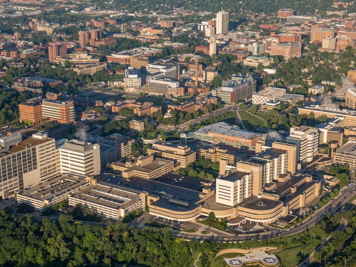 medical campus aerial 