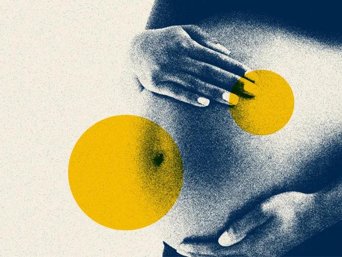 pregnancy blue yellow