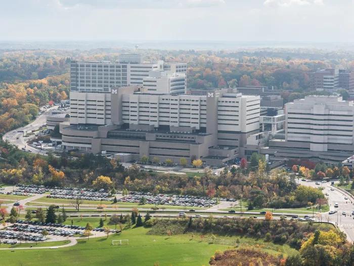 medical campus aerial