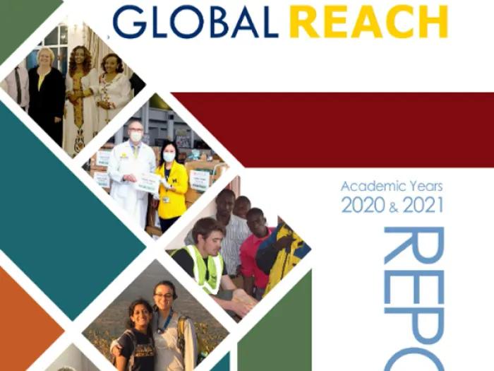Newsletter graphic for global reach