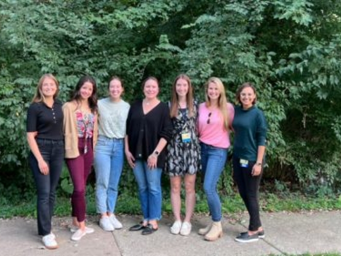 Group of women standing for a photo