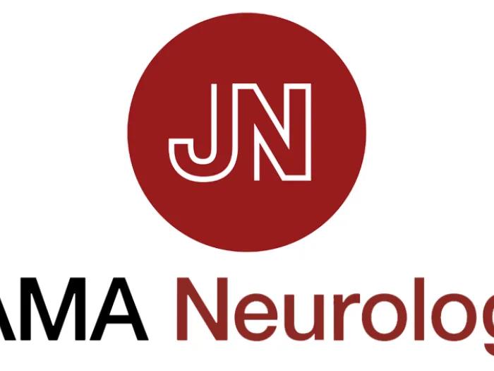 Graphic of a red circle with the letters JN written in the middle in white. Below, the words JAMA Neurology is written, with JAMA in black and Neurology in red