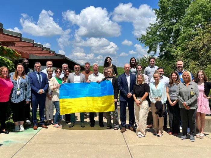 Medical team from Ukraine visits Chronic Pain and Fatigue Research Center