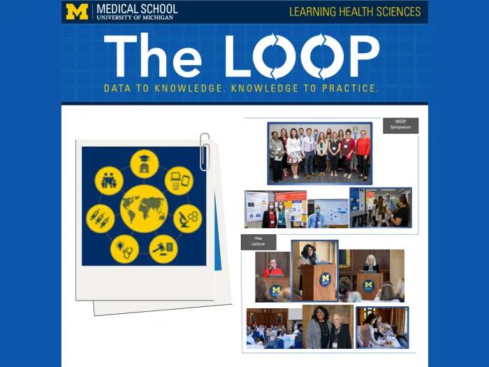 The Loop newsletter October 2022 cover displaying a collage of people, highlighting diversity and the essence of community engagement.