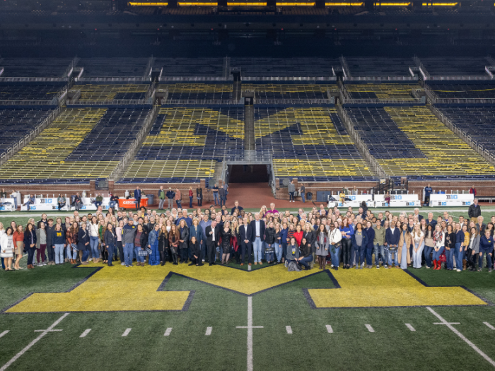 Michigan Anesthesiology 75th Anniversary at Michigan Stadium