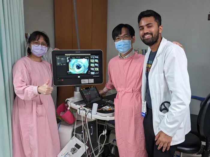 Anirudh Gururaj this spring in Taiwan on a clinical rotation in cardiovascular medicine. He was the first UMMS student to visit Taiwan's Chang Gung Memorial Hospital since 2018.