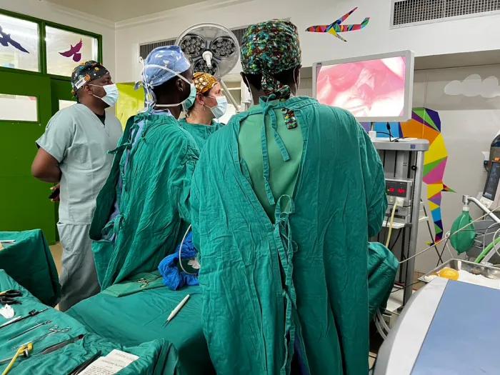 Dr. Petroze in Rwanda