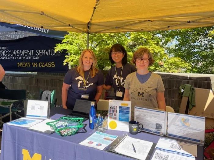 MDisability booth at Researchpalooza 2024