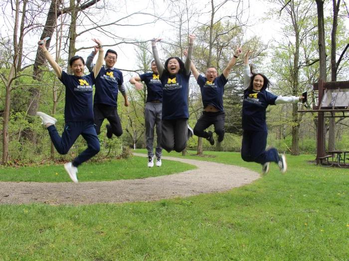 Global Executive Education participants - outdoor challenge program