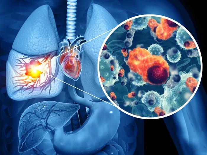 Picture of lung cancer