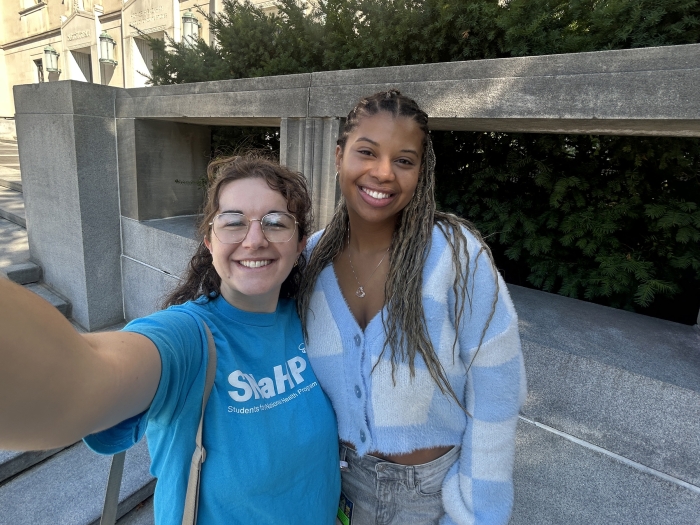 Medical students Grace and Kayla