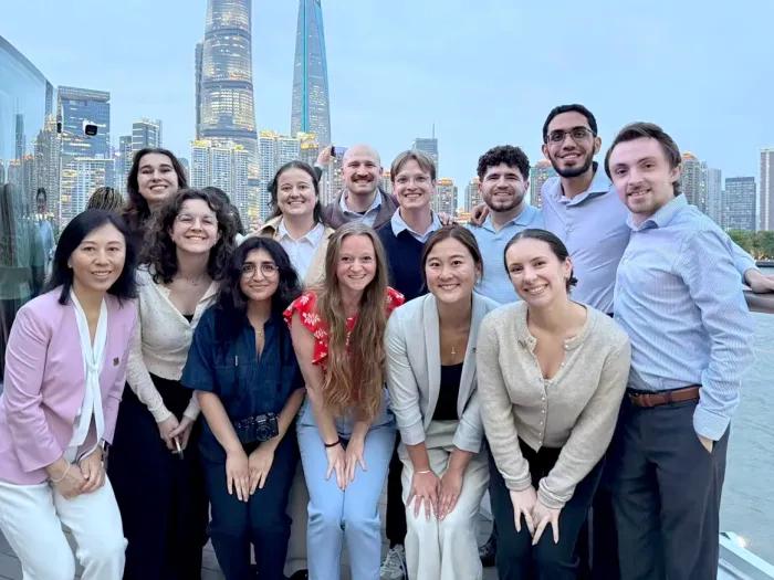 U-M students in Shanghai for the 2026 U.S.-China Youth Health Dialogue