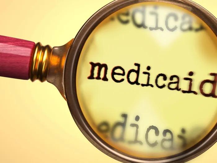 Medicaid magnifying glass 