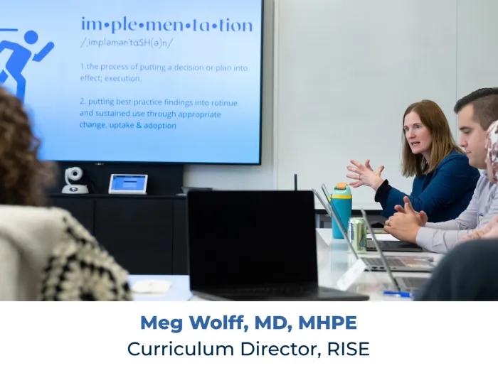 Meg Wolff, MD, MHPE