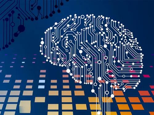 a brain made out of circuits