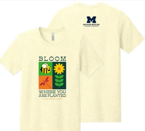The 2026 Mental Health Awareness T-shirt "Bloom where you are planted"
