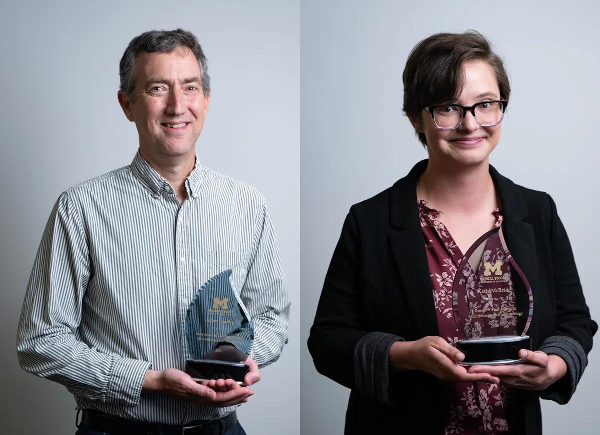Congratulations to Adam Lauring, MD, PhD, and Katie McBride, on ...