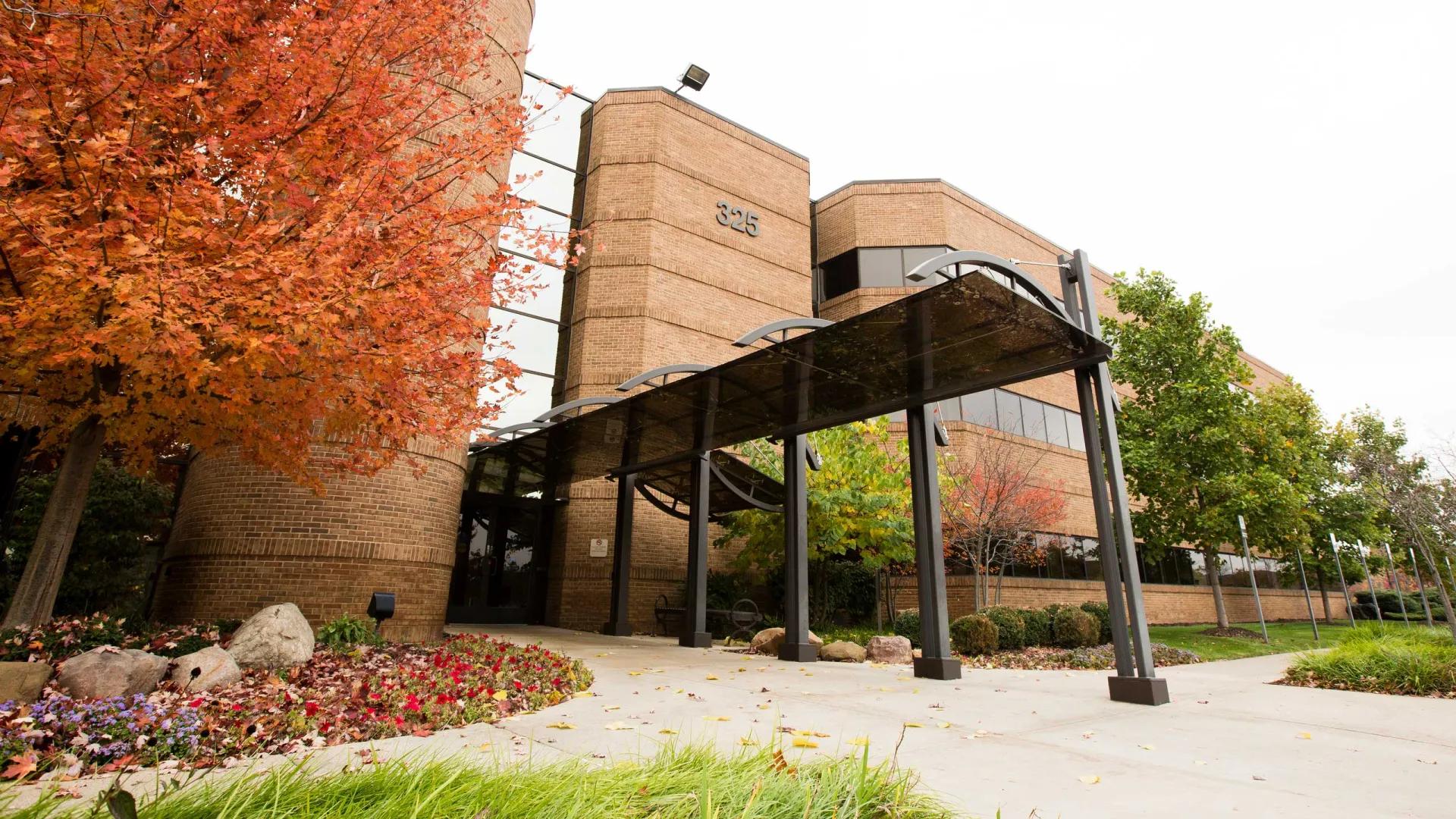 Burlington Building entrance