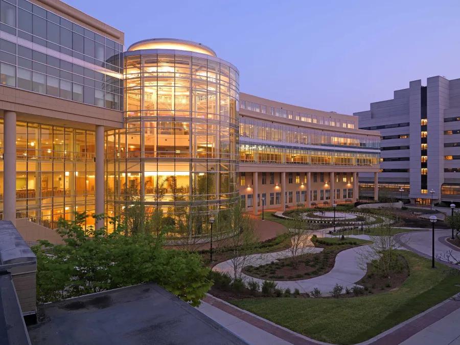 frankel_cardiovascular_center_at_dusk
