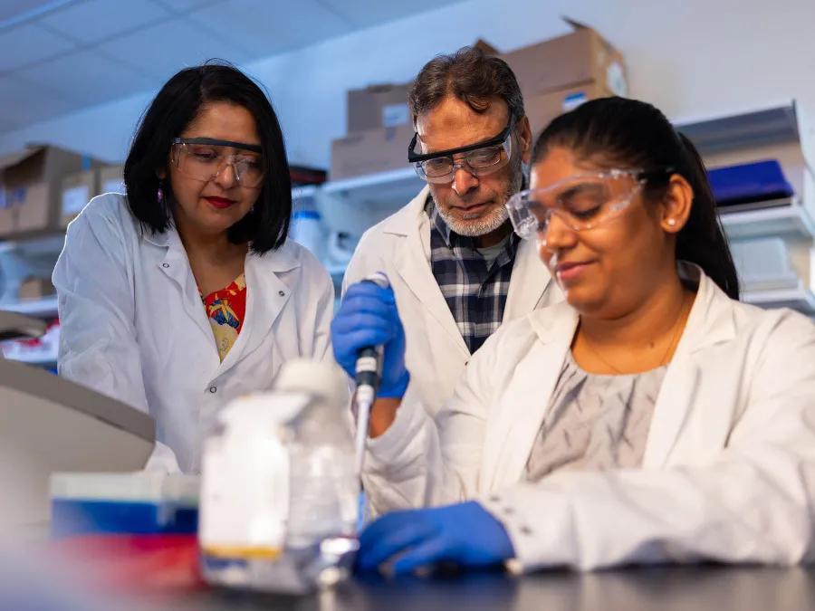 Drs. Swati Bhattacharyya, Mohammad Amin, and Priyanka Verma