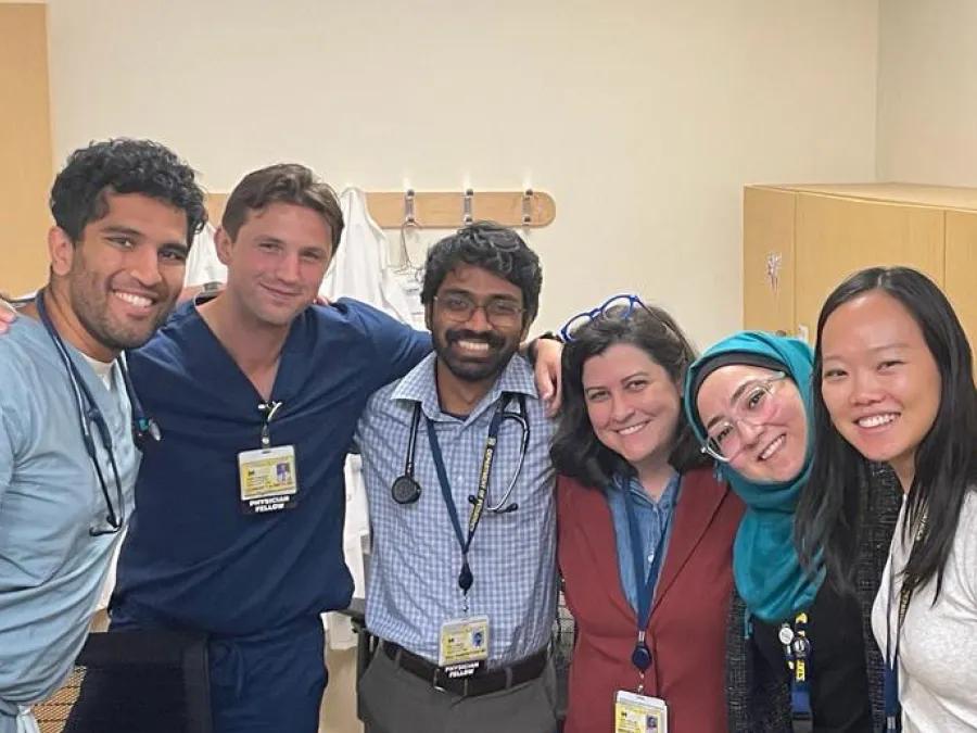 Pediatric Cardiology fellowship team members