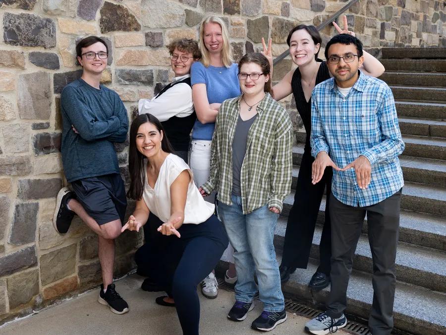 group of diverse students