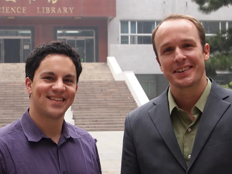 CMB Fellowships - two U-M scholars in China