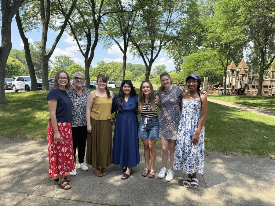 2026 allergy fellows at their annual picnic