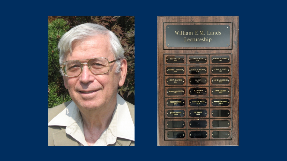 profile photo of William Lands lectureship 
