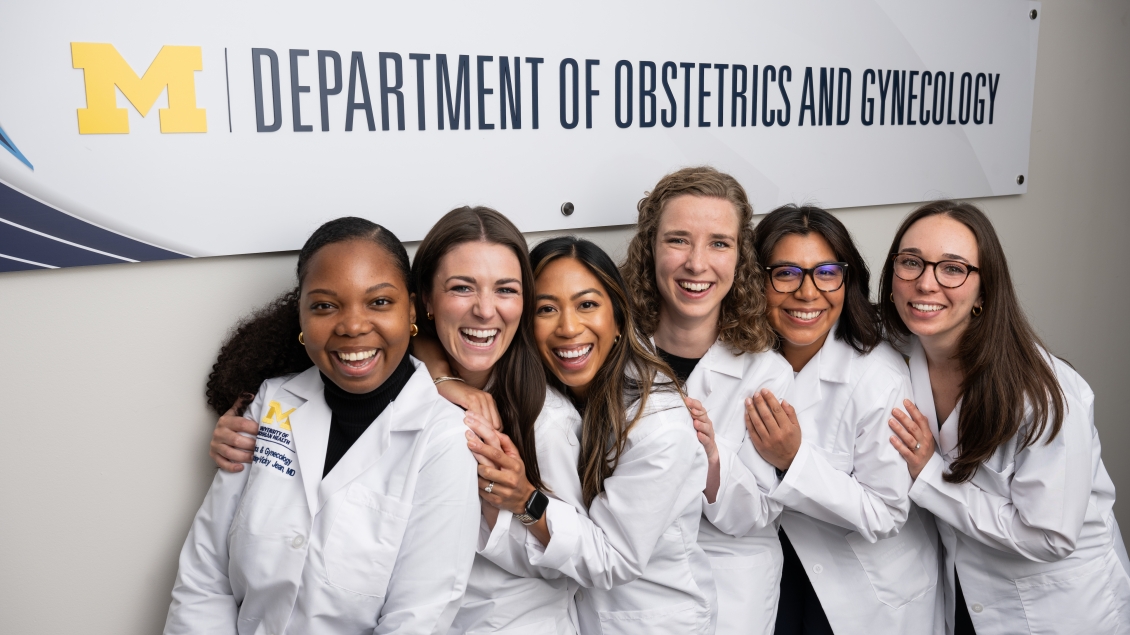 class of 2027 group photo obgyn