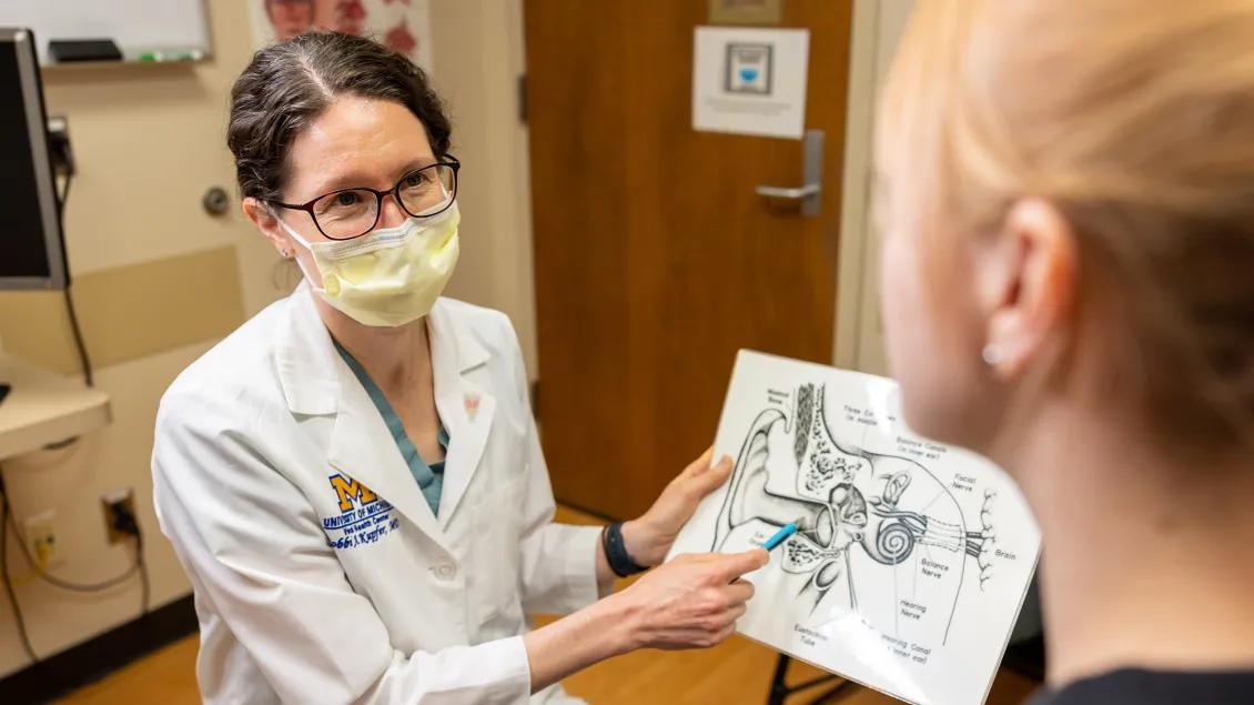 doctor with patient hero image 