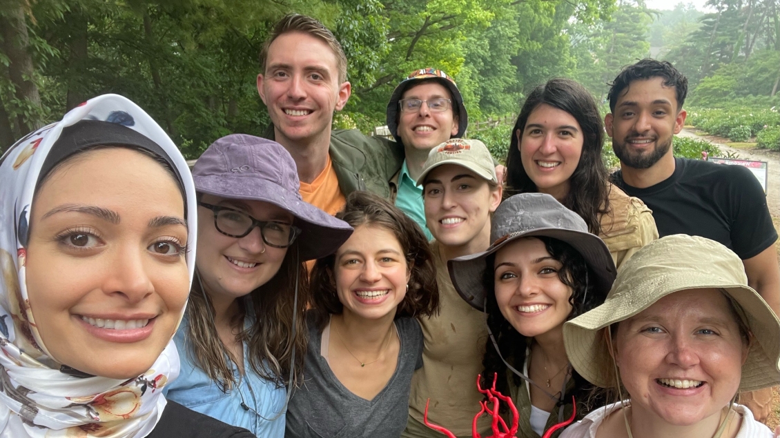 A neurology residents group goes on an outing