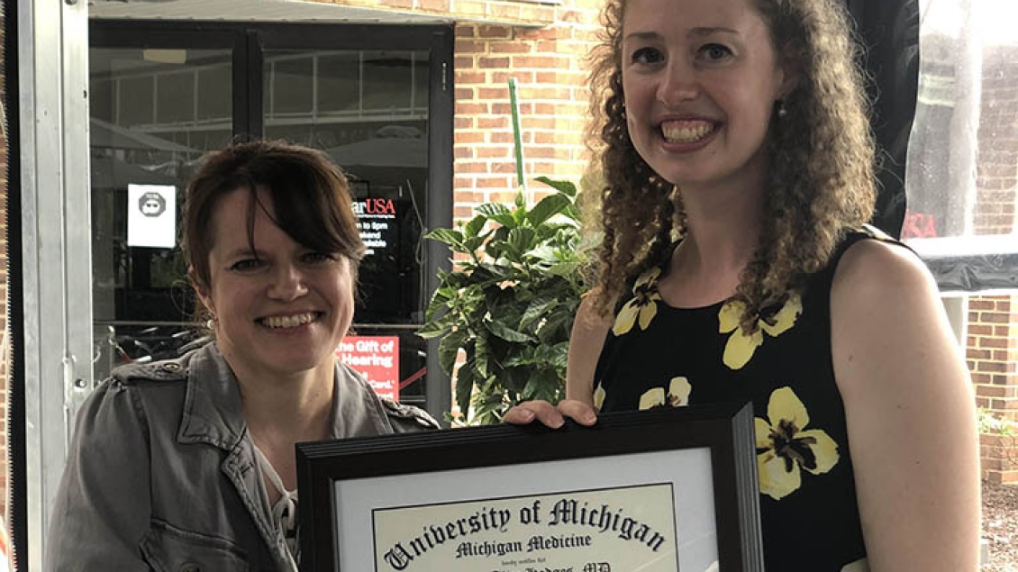 Allergy fellows pose for a photo