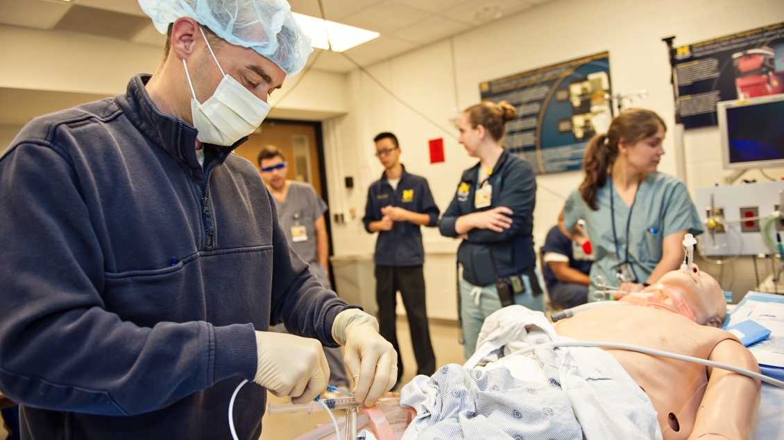 emergency residents working a medical bootcamp