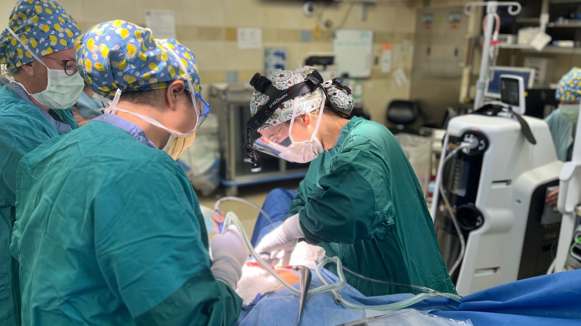 OBGYN GYO Fellows in the Operating Room